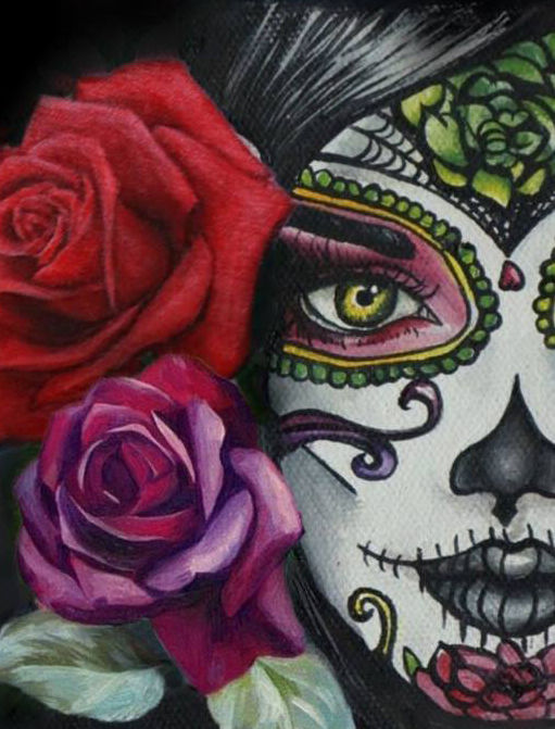 sugar skull tipsy picassos